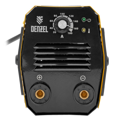 Аппарат инверторный дуговой сварки DS-180 Compact, 180 А, ПВ 70%, диаметр электрода 1.6-4 мм Denzel по ценам производителя в Краснодаре с доставкой по всей России