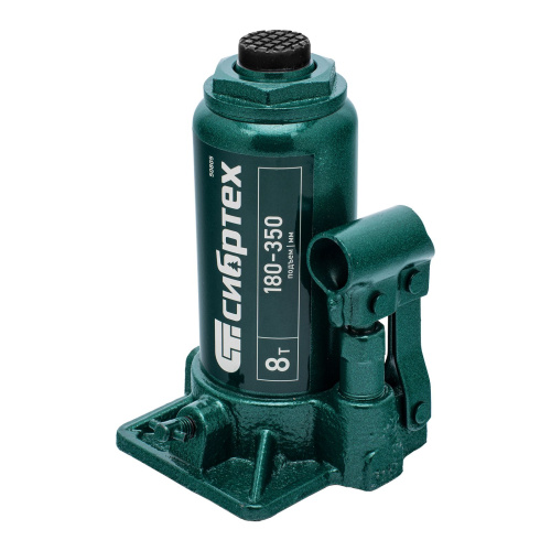 Домкрат гидравлический бутылочный, 8 т, 180-350 мм Сибртех по ценам производителя в Краснодаре с доставкой по всей России