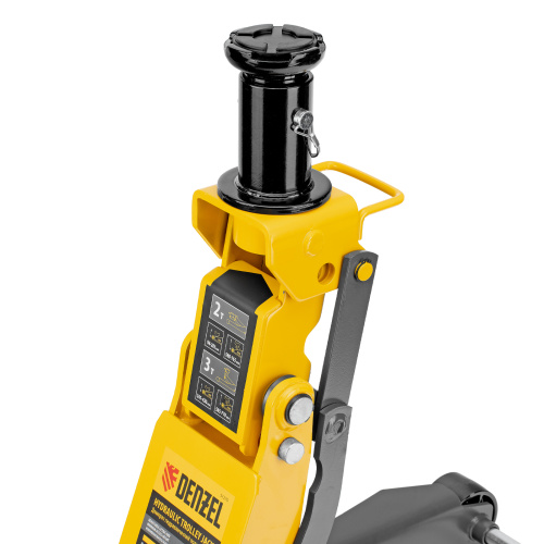 Домкрат гидравлический подкатной, 2/3 т, 98-770 мм, быстрый подъем, низ. подхват, проф, SUV Denzel по ценам производителя в Краснодаре с доставкой по всей России