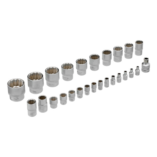 Набор инструментов 1/2", 1/4", CrV, 12 гранные головки, пластиковый кейс, 82 предмета Stels по ценам производителя в Краснодаре с доставкой по всей России