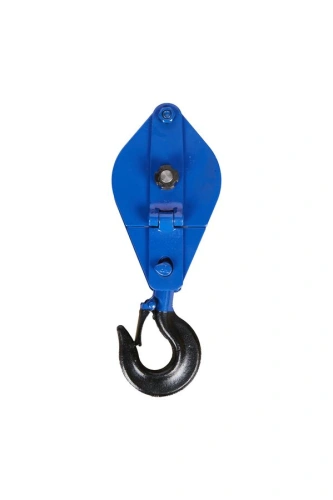 Блок монтажный однорольный с  крюком TOR 0,5 т с откидной щекой (S) по ценам производителя в Краснодаре с доставкой по всей России