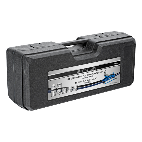 Домкрат гидравлический подкатной, высокий подъем, 3т, SUV, 190-535 мм, в кейсе Stels по ценам производителя в Краснодаре с доставкой по всей России