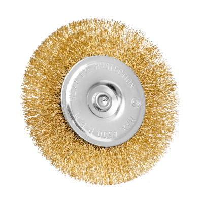 Набор щеток для дрели, 6 шт, 5 плоских 40-50-65-75-100 мм + 1 "чашка" 50 мм, со шпильками Matrix по ценам производителя в Краснодаре с доставкой по всей России