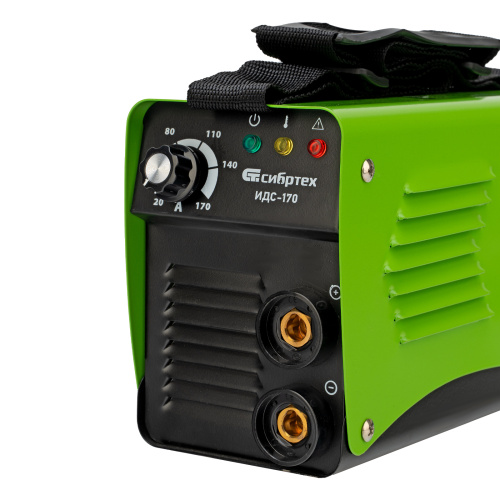 Аппарат инверторный дуговой сварки ИДС-170, 170 А, ПВ 80%, диаметр электрода 1.6-3.2 мм Сибртех по ценам производителя в Краснодаре с доставкой по всей России