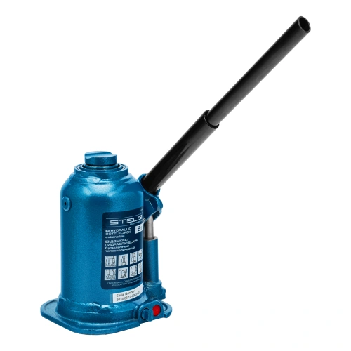 Домкрат гидравлический бутылочный телескопический, 6 т, подъем 180-410 мм Stels по ценам производителя в Краснодаре с доставкой по всей России