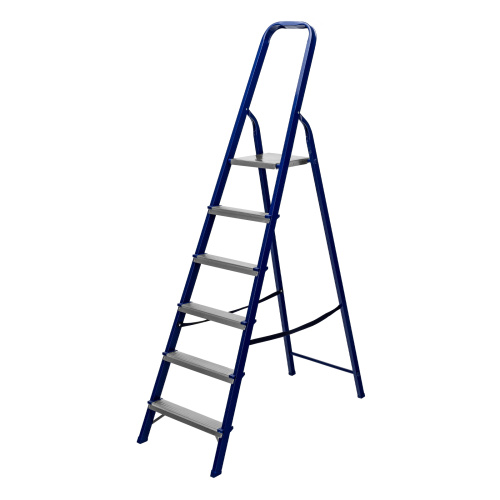 Стремянка, 6 ступеней, стальная, Сибртех по ценам производителя в Краснодаре с доставкой по всей России