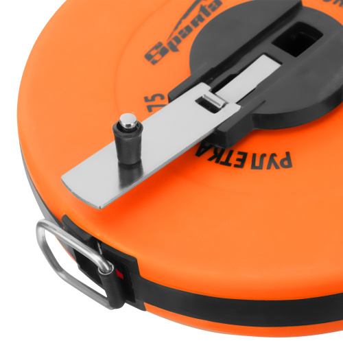 Рулетка геодезическая, 20 м х 12,5 мм, лента ПВХ, закрытый круглый корпус Sparta по ценам производителя в Краснодаре с доставкой по всей России