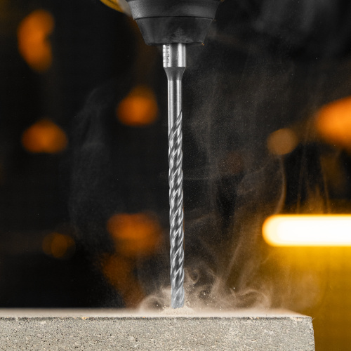 Бур по бетону, цельная крестовая пластина, 6x165 мм, SDS PLUS Denzel по ценам производителя в Краснодаре с доставкой по всей России