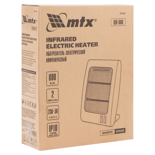 Инфракрасный обогреватель IQH-800, 230В, 800 Вт// MTX по ценам производителя в Краснодаре с доставкой по всей России