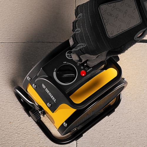 Тепловая пушка, керамический нагреватель (тепловентилятор) DHC 2-100, 230 В, 0.025/1/2 кВт Denzel купить в Москве с доставкой по всей России | ProtosMarket.ru