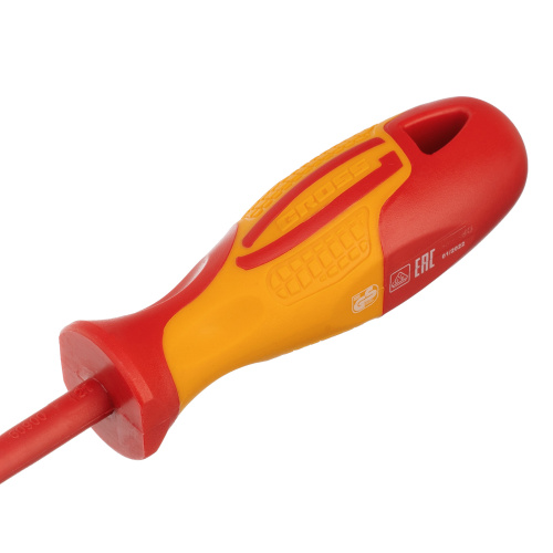 Отвертка диэлектрическая PH1 х 80 мм, CrMo, до 1000 В, двухкомпонентная рукоятка Gross по ценам производителя в Краснодаре с доставкой по всей России