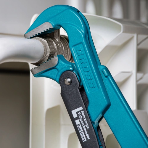 Ключ трубный рычажный 1, №1, цельнокованый, CrV, тип "L" Gross по ценам производителя в Краснодаре с доставкой по всей России