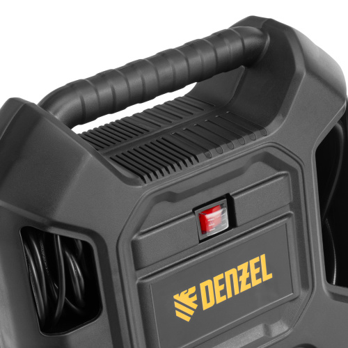 Компрессор воздушный DL1100 1.1 кВт, 180 л/мин, с набором аксессуаров Denzel по ценам производителя в Краснодаре с доставкой по всей России