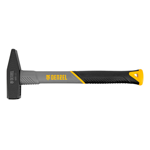 Молоток слесарный, 600 г, кованый, фибергласовая рукоятка c TPR покрытием Denzel по ценам производителя в Краснодаре с доставкой по всей России