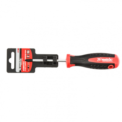 Отвертка Profi, PZ1 x 75 мм, S2, двухкомпонентная рукоятка Matrix по ценам производителя в Краснодаре с доставкой по всей России