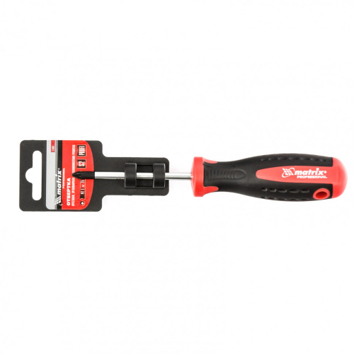 Отвертка Profi, PZ1 x 75 мм, S2, двухкомпонентная рукоятка Matrix по ценам производителя в Краснодаре с доставкой по всей России