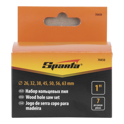 Пила кольцевая, D 26-63 мм, глубина пропила 1 Sparta по ценам производителя в Краснодаре с доставкой по всей России