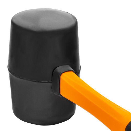 Киянка резиновая, 680 г, черная резина, фибергласовая рукоятка Sparta по ценам производителя в Краснодаре с доставкой по всей России