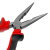 Длинногубцы прямые, 180 мм, хром-ванадий, двухкомпонентные рукоятки Matrix по ценам производителя в Краснодаре с доставкой по всей России