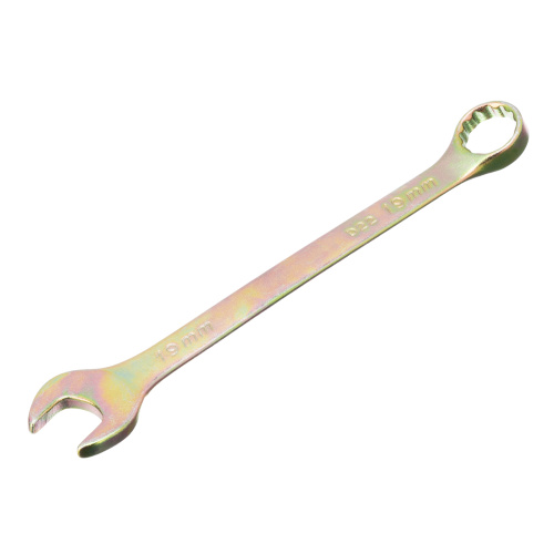 Ключ комбинированный, 19 мм, желтый цинк Сибртех по ценам производителя в Краснодаре с доставкой по всей России