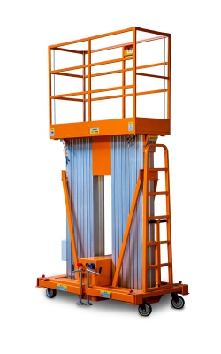 Подъемник мачтовый аккумуляторный 200 кг 14/16 м TOR GTWY14-200S DC 2-мачтовый по ценам производителя в Краснодаре с доставкой по всей России