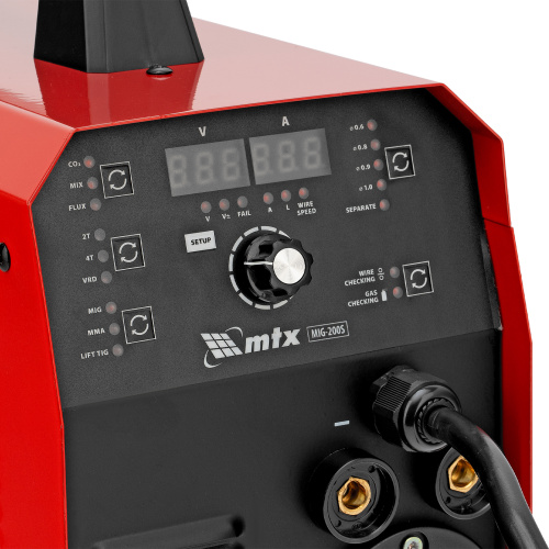 Аппарат инвертор. полуавтомат. cварки MIG-200S, 200A, ПВ 60%, катушка 5 кг MTX по ценам производителя в Краснодаре с доставкой по всей России
