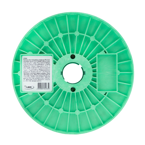 Трос металлополимерный прозрачный ПР-4.0, толщина 4.0 мм, катушка 100 метров Сибртех по ценам производителя в Краснодаре с доставкой по всей России