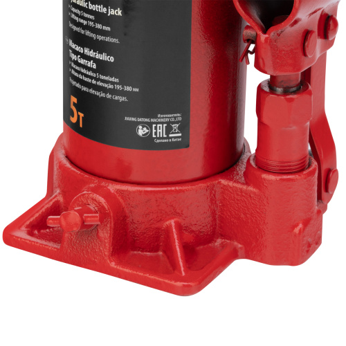 Домкрат гидравлический бутылочный, 5 т, h подъема 195-380 мм Sparta по ценам производителя в Краснодаре с доставкой по всей России