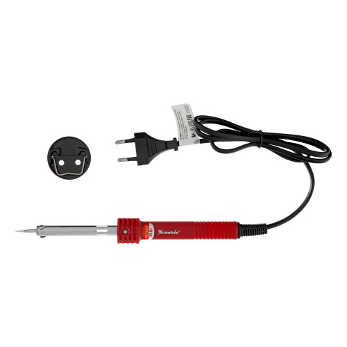 Паяльник, пластиковая рукоятка, медный наконечник с долговечным защитным покрытием, 220 В, 30 W Matrix по ценам производителя в Краснодаре с доставкой по всей России