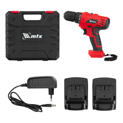 Дрель-шуруповерт аккумуляторная MCDL-12-02, Li-Ion, 12 В, 2 акк. MTX по ценам производителя в Краснодаре с доставкой по всей России