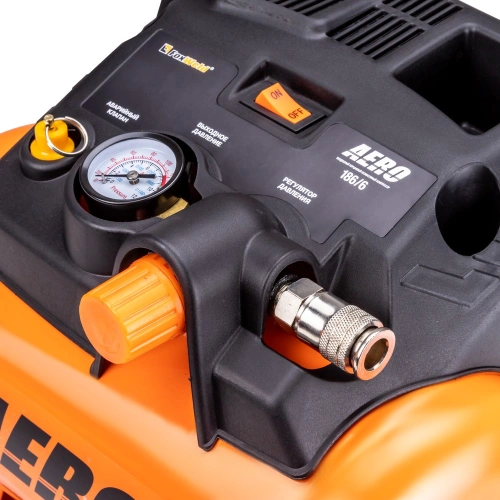 Компрессор безмасляный AERO 186/6 купить в Москве с доставкой по всей России | ProtosMarket.ru