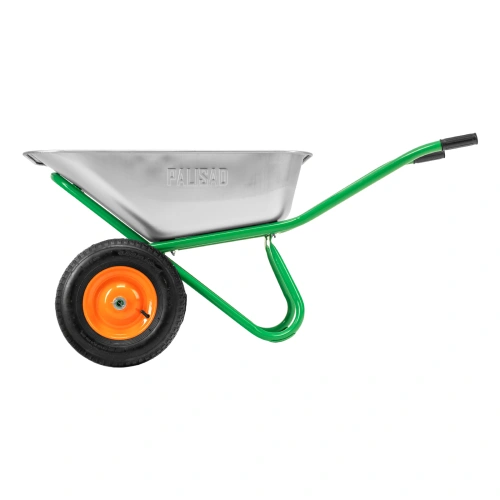 Тачка садово-строительная, 2-х колесная, усиленная, грузоподъемность 320 кг, объем 100 л Palisad по ценам производителя в Краснодаре с доставкой по всей России