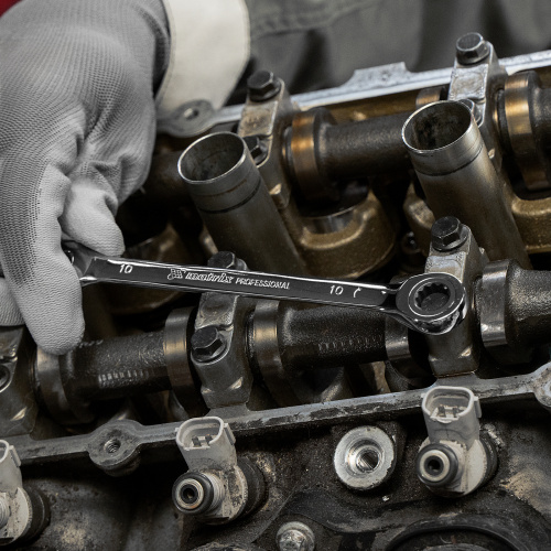 Набор ключей комбинированных, трещеточных 6 шт Matrix по ценам производителя в Краснодаре с доставкой по всей России