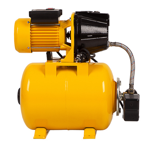 Насосная станция PS1100С, 1100 Вт, 4500 л/ч, ресивер 24 л, подъем 46 м, чугун Denzel по ценам производителя в Краснодаре с доставкой по всей России