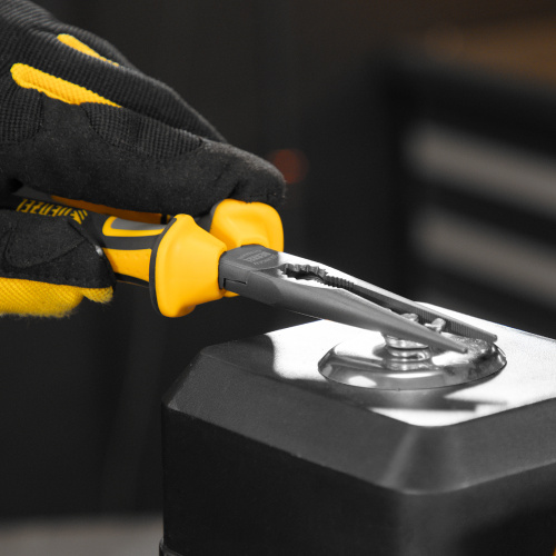 Длинногубцы прямые 205 мм, трехкомпонентные рукоятки Denzel по ценам производителя в Краснодаре с доставкой по всей России