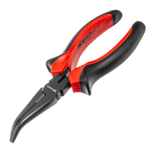 Длинногубцы изогнутые Black Nickel, 160 мм, двухкомпонентные рукоятки Matrix по ценам производителя в Краснодаре с доставкой по всей России
