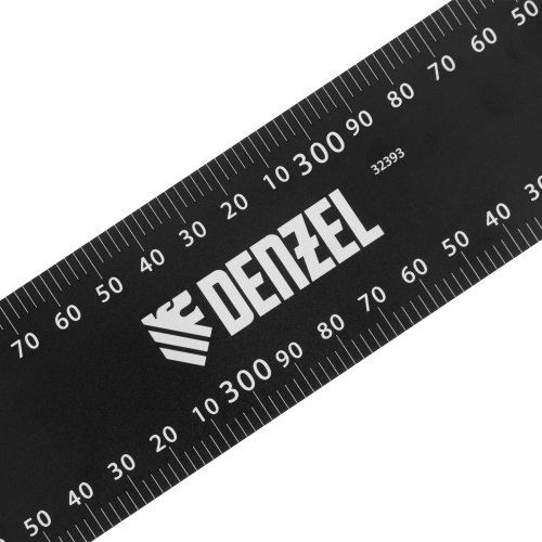 Угольник, 400 х 600 мм, алюминиевый, лазерная гравировка Denzel по ценам производителя в Краснодаре с доставкой по всей России