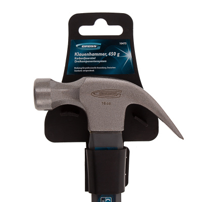 Молоток-гвоздодер, 450 г, фибергласовая трехкомпонентная рукоятка Gross по ценам производителя в Краснодаре с доставкой по всей России