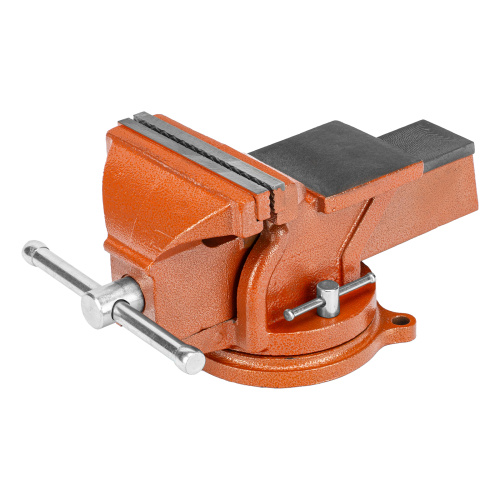 Тиски слесарные, 150 мм, поворотные, с наковальней Sparta по ценам производителя в Краснодаре с доставкой по всей России