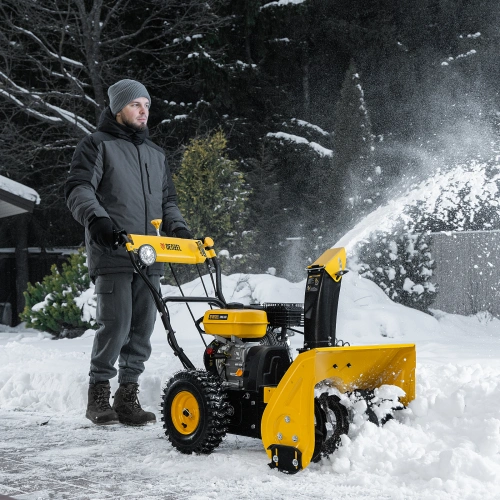 Гибридная снегоуборочная машина с функц. подметания SWB-600, 212 сс, руч. старт, 2 насадки Denzel по ценам производителя в Краснодаре с доставкой по всей России