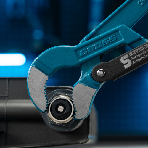 Ключ трубный рычажный 1, №1, цельнокованый, CrV, тип "S" Gross по ценам производителя в Краснодаре с доставкой по всей России