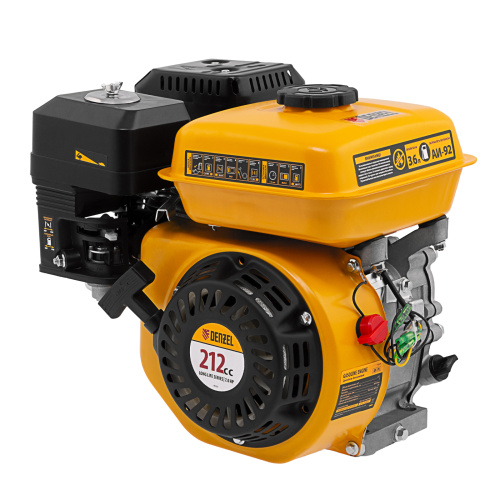 Двигатель бензиновый RX-17K, 7 л.с., 212 см3, горизонтальный вал шпонка 19 мм Denzel по ценам производителя в Краснодаре с доставкой по всей России