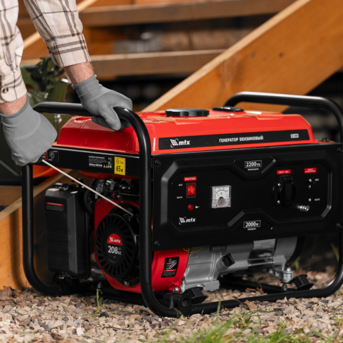 Генератор бензиновый RS-3000, 2,2 кВт, 230В, ручной стартер MTX по ценам производителя в Краснодаре с доставкой по всей России