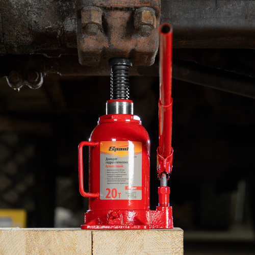 Домкрат гидравлический бутылочный 20 т, h подъема 215-405 мм Sparta Compact по ценам производителя в Краснодаре с доставкой по всей России