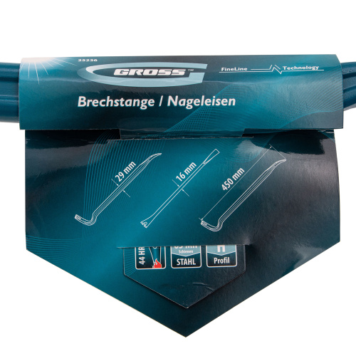 Лом-гвоздодер, двутавровый профиль, 450 х 29 х 16 мм Gross по ценам производителя в Краснодаре с доставкой по всей России