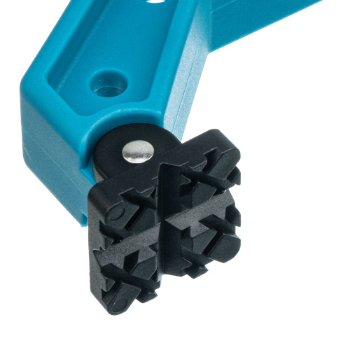 Струбцина клещеобразная 4, пластиковый корпус, храповой механизм жесткой фиксации, 100 мм Gross по ценам производителя в Краснодаре с доставкой по всей России