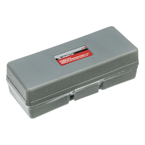 Отвертка ударно-поворотная 1/2, набор бит, 6 шт, черная ручка Профи, пластиковый бокс Matrix по ценам производителя в Краснодаре с доставкой по всей России