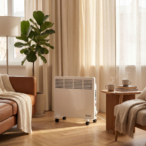 Конвектор электрический КМ-1000.1, 230 В, 1000 Вт, X-образный нагреватель, колеса, термостат MTX по ценам производителя в Краснодаре с доставкой по всей России