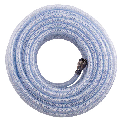 Шланг пневматический ПВХ, 10 x 16 мм, 18 бар, армированный, прозрачный, быстросъемное соединение, 30 м Stels по ценам производителя в Краснодаре с доставкой по всей России