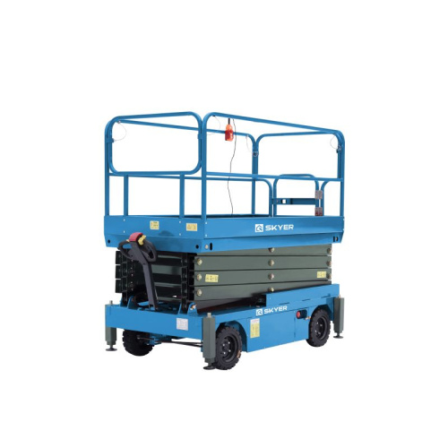 Подъемник самоходный электрический ножничный ведомый SKYER SPF1105 по ценам производителя в Краснодаре с доставкой по всей России